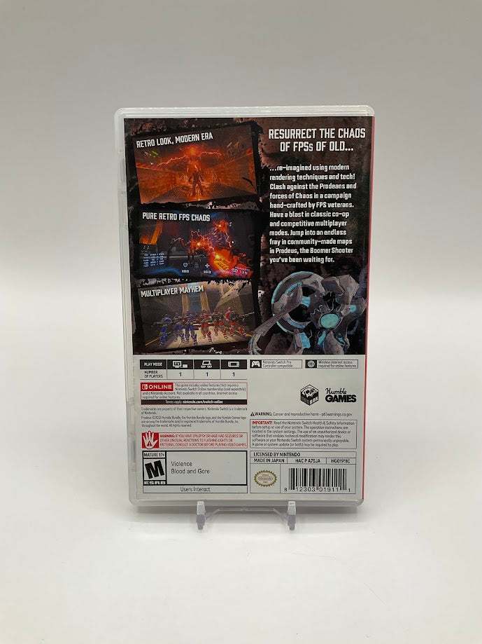 Prodeus Nintendo Switch