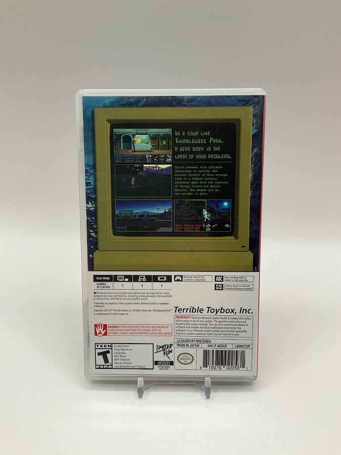 Thimbleweed Park Nintendo Switch
