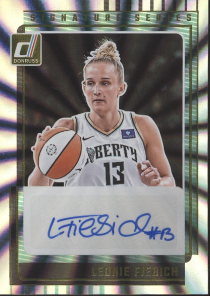 Leonie Fiebich 2025 Panini WNBA Donruss Signature Series Auto #SS-LF