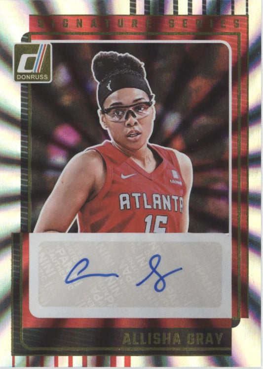 Allisha Dray 2025 Panini WNBA Donruss Signature Series Auto #SS-AG