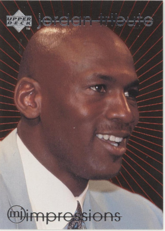 Michael Jordan 1997-98 Upper Deck Jordan Tribute Impressions #MJ41