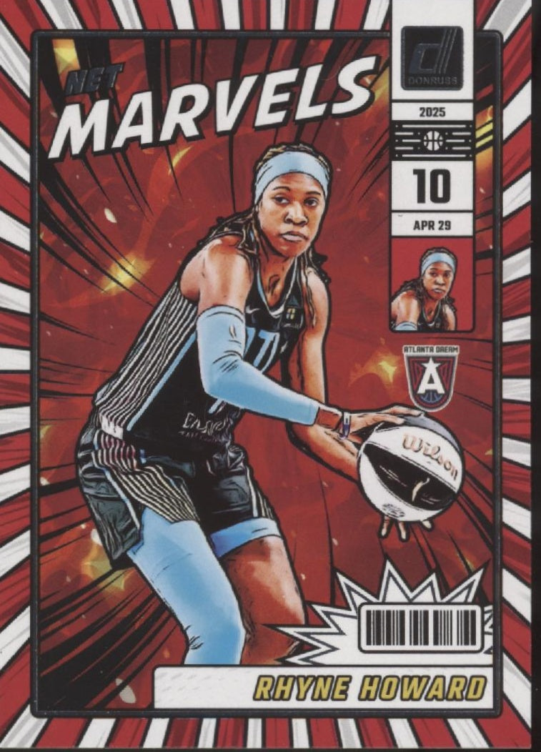Rhyne Howard 2025 Panini WNBA Donruss Net Marvels #2