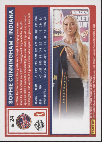 Sophie Cunningham 2025 Panini WNBA Donruss #24
