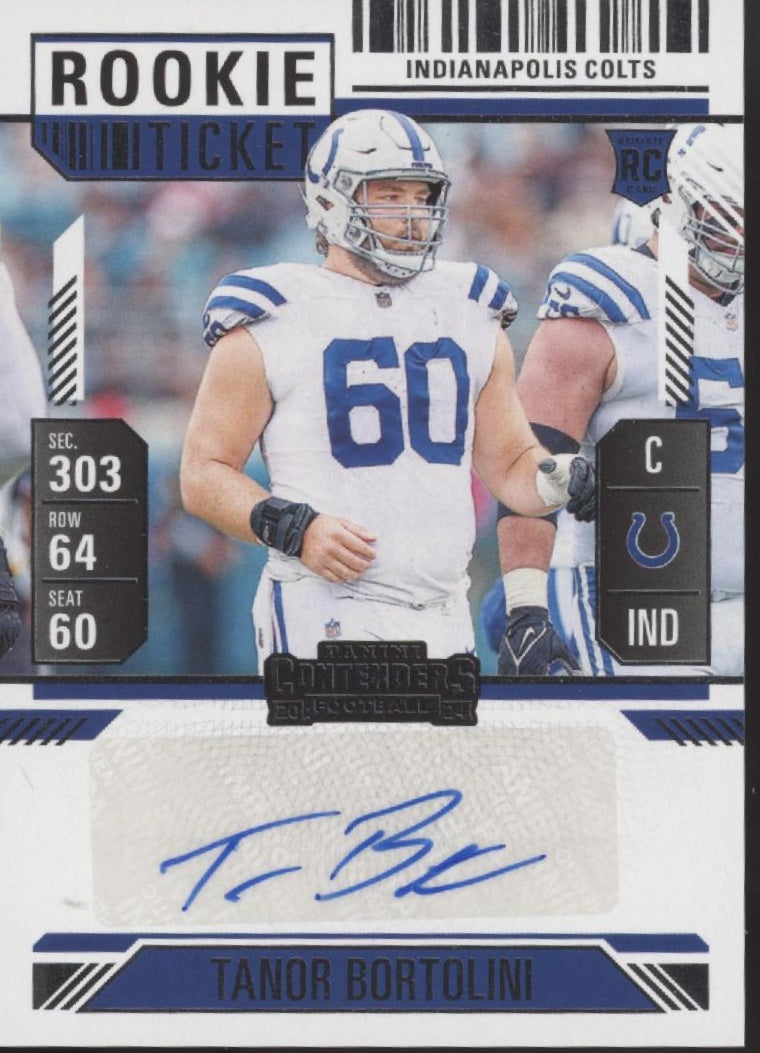 Tanor Bortolini 2024 Panini Contenders Rookie Ticket RC Auto #287
