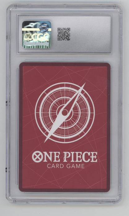 Sabo One Piece Card Game Tournament Promos 2nd Anniversary Winner CGC 10