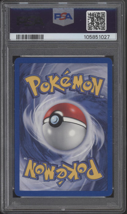 Lt. Surge Pokemon Gym Heroes Holo #17 PSA 8