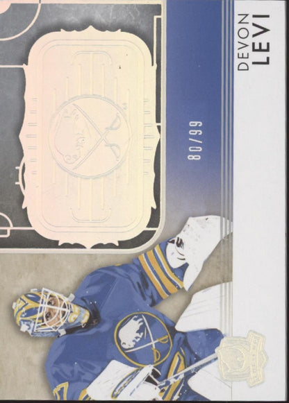 Devon Levi 2023-24 Upper Deck The Cup Rookie Rink RC 80/99 #RGDL-V3
