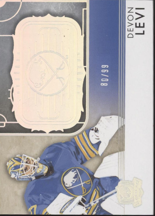 Devon Levi 2023-24 Upper Deck The Cup Rookie Rink RC 80/99 #RGDL-V3