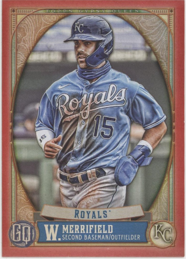 Whit Merrifield 2021 Topps Gypsy Queen Red 10/10 #272