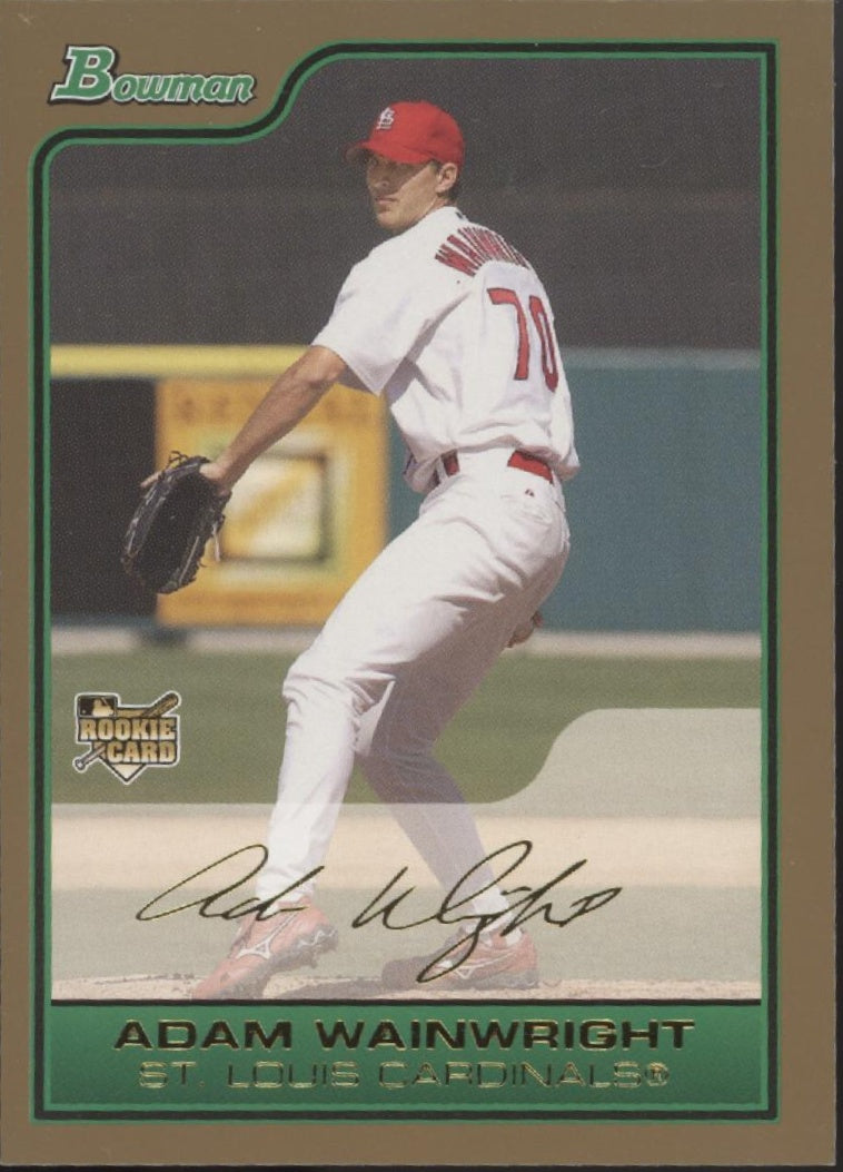 Adam Wainwright 2006 Bowman Gold RC #214