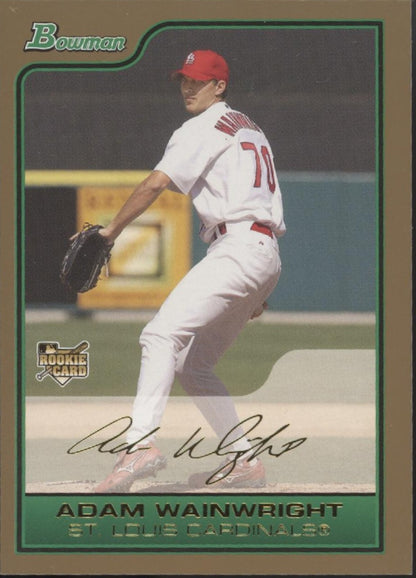 Adam Wainwright 2006 Bowman Gold RC #214