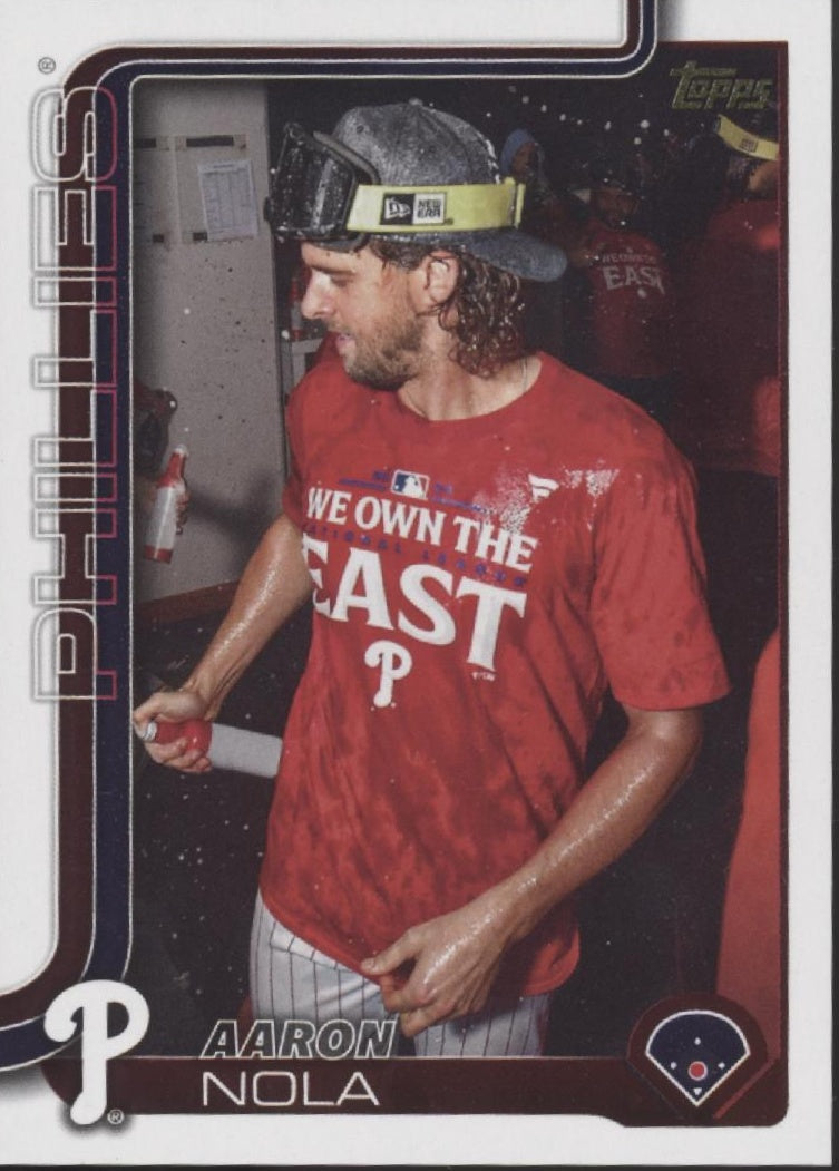 Aaron Nola 2025 Topps Series 2 Image Variation #454