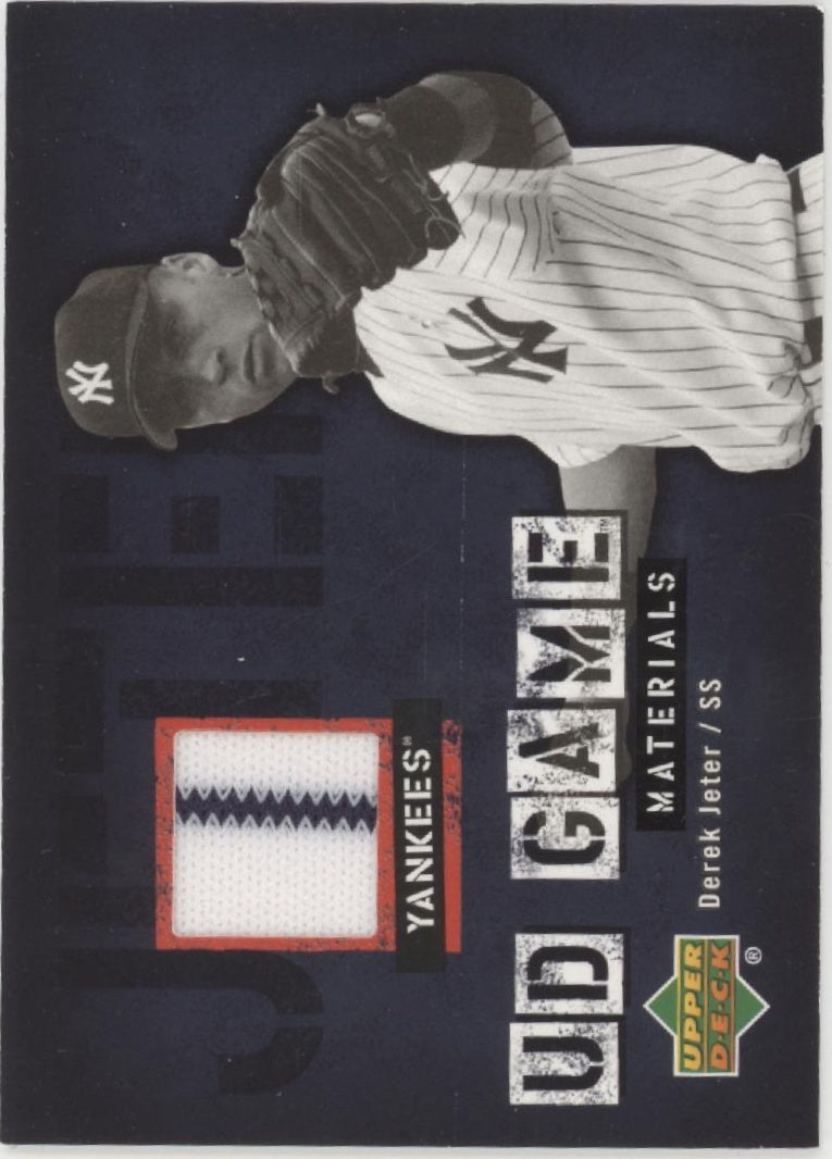 Derek Jeter 2006 Upper Deck Game Materials Swatch #UD-DJ