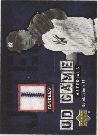 Derek Jeter 2006 Upper Deck Game Materials Swatch #UD-DJ