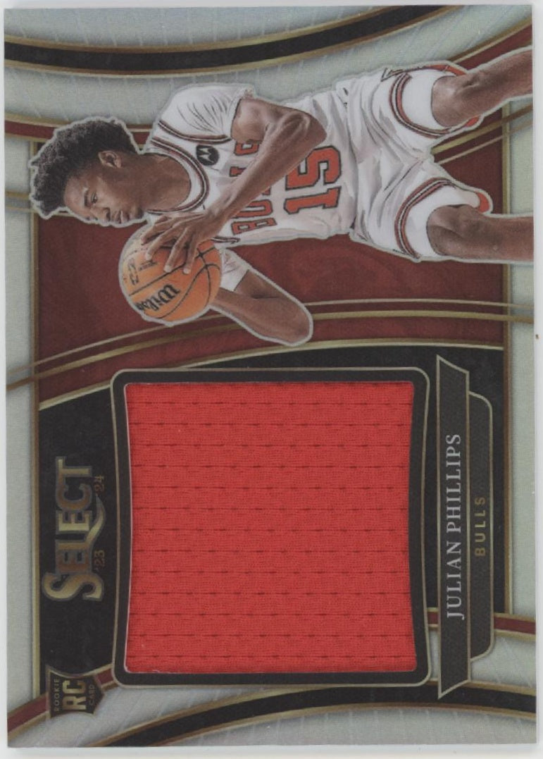 Julian Phillips 2023-24 Panini Select Prizm Swatch RC #RJS-PL