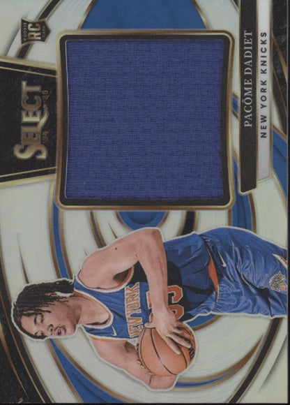 Pacome Dadiet 2024-25 Panini Select Prizm Swatch RC #JRS-PAC