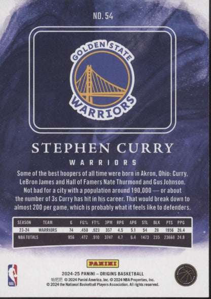 Stephen Curry 2024-25 Panini Origins #54