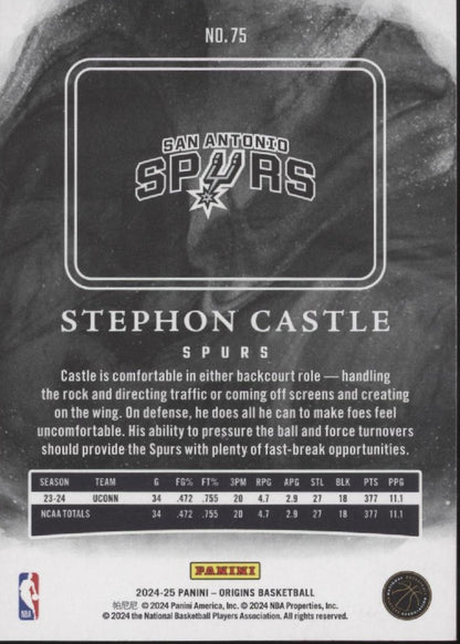 Stephon Castle 2024-25 Panini Origins RC #75