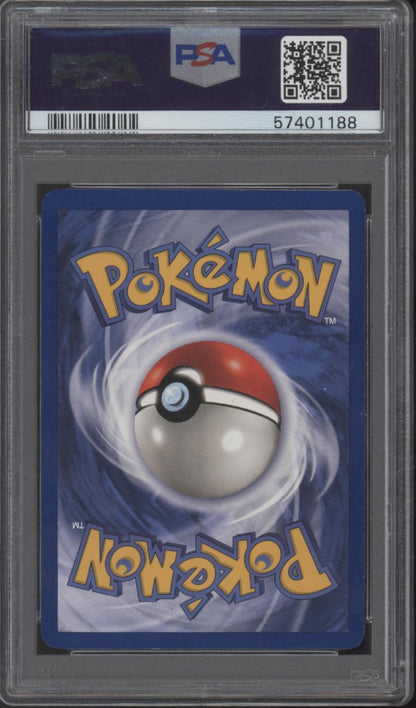 Dragonite Pokemon Fossil Holo 1st Edition #4 PSA 8