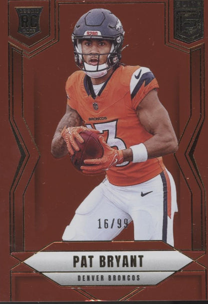 Pat Bryant 2025 Panini Donruss Elite Red RC 16/99 #192