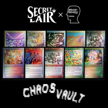 Magic the Gathering: Secret Lair Brain Dead: New Earth Mentality [Traditional Foil Edition]
