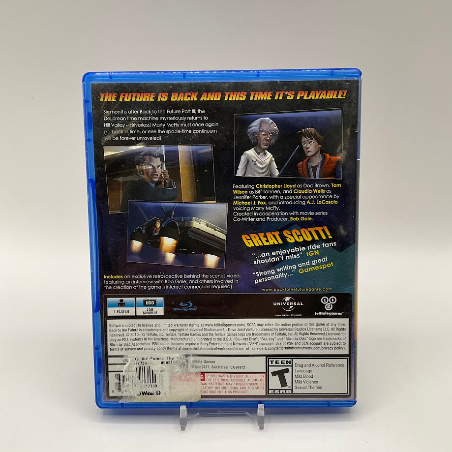 Back to the Future: The Game 30th Anniversary Playstation 4