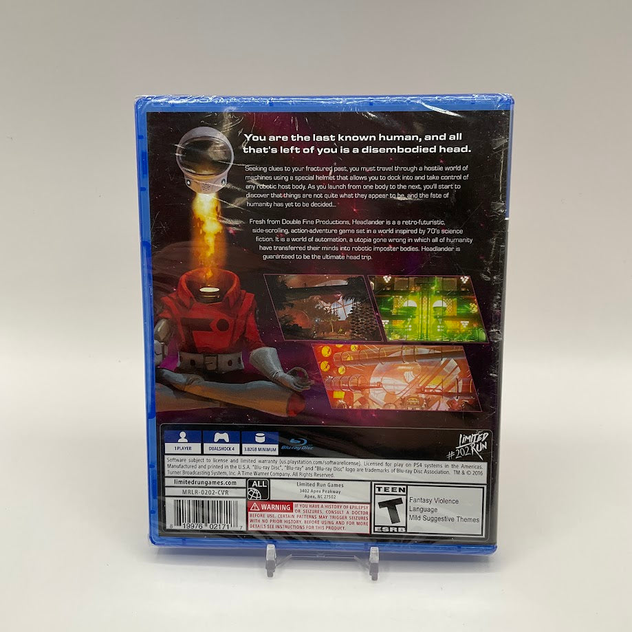Headlander Playstation 4 *Read Description*