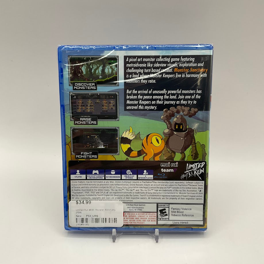 Monster Sanctuary Playstation 4