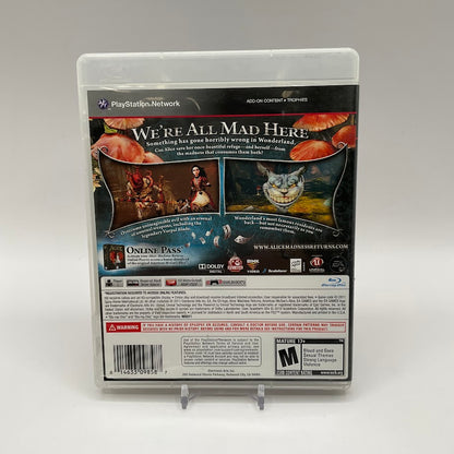 Alice: Madness Returns Playstation 3
