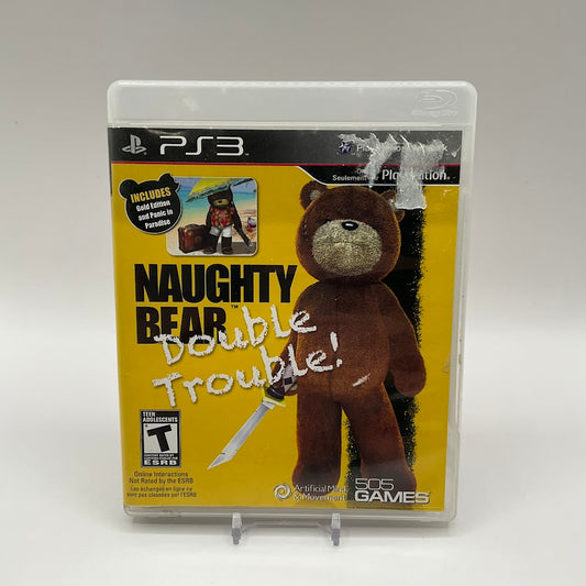 Naughty Bear Double Trouble Playstation 3