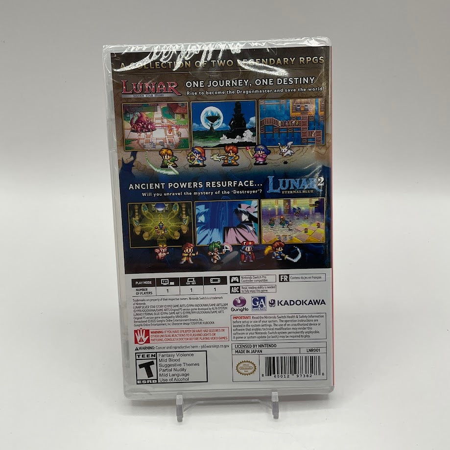 Lunar Remastered Collection Nintendo Switch