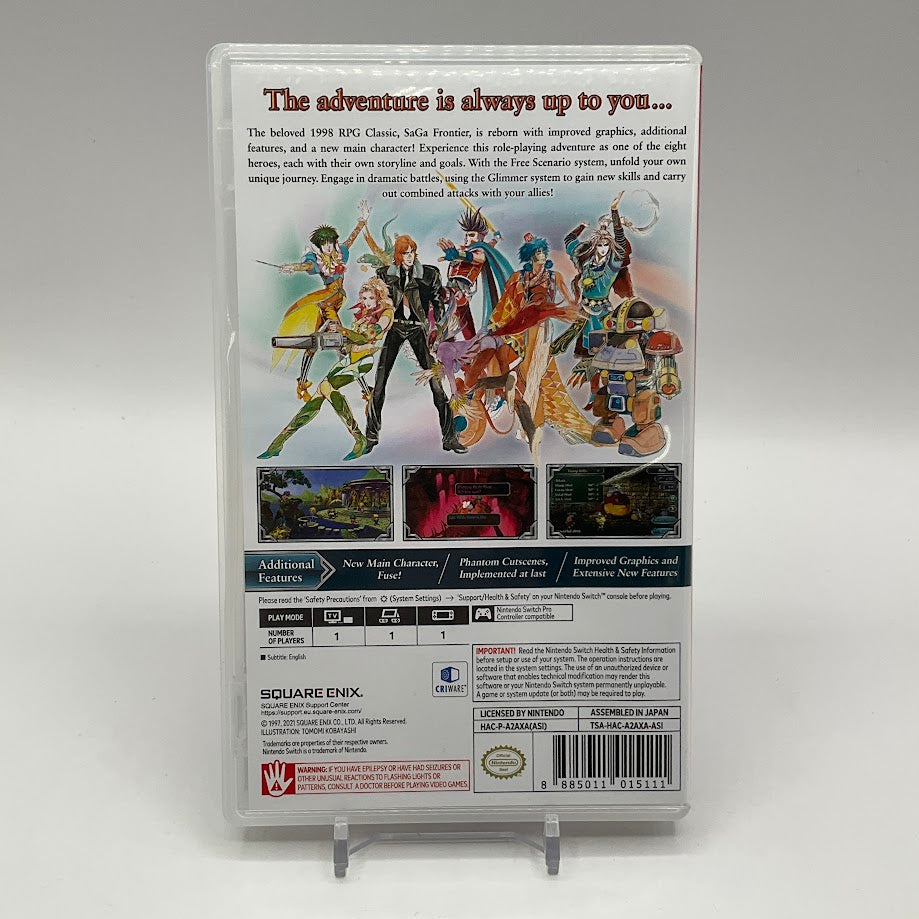 SaGa Frontier Remastered Asian English Switch