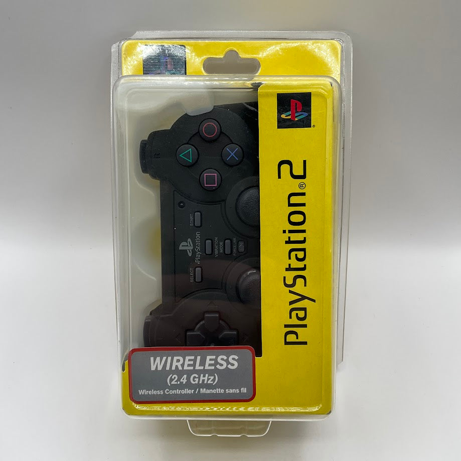 Black Katana Dual Force 2 Wireless Analog Controller Playstation 2