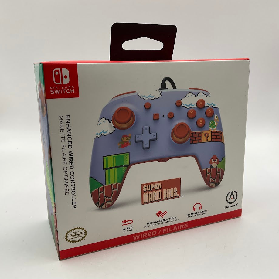 PowerA Super Mario Bros Enchanced Wireless Controller Nintendo Switch
