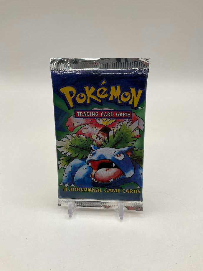 Pokemon Base Set Unlimited Venusaur Booster Pack