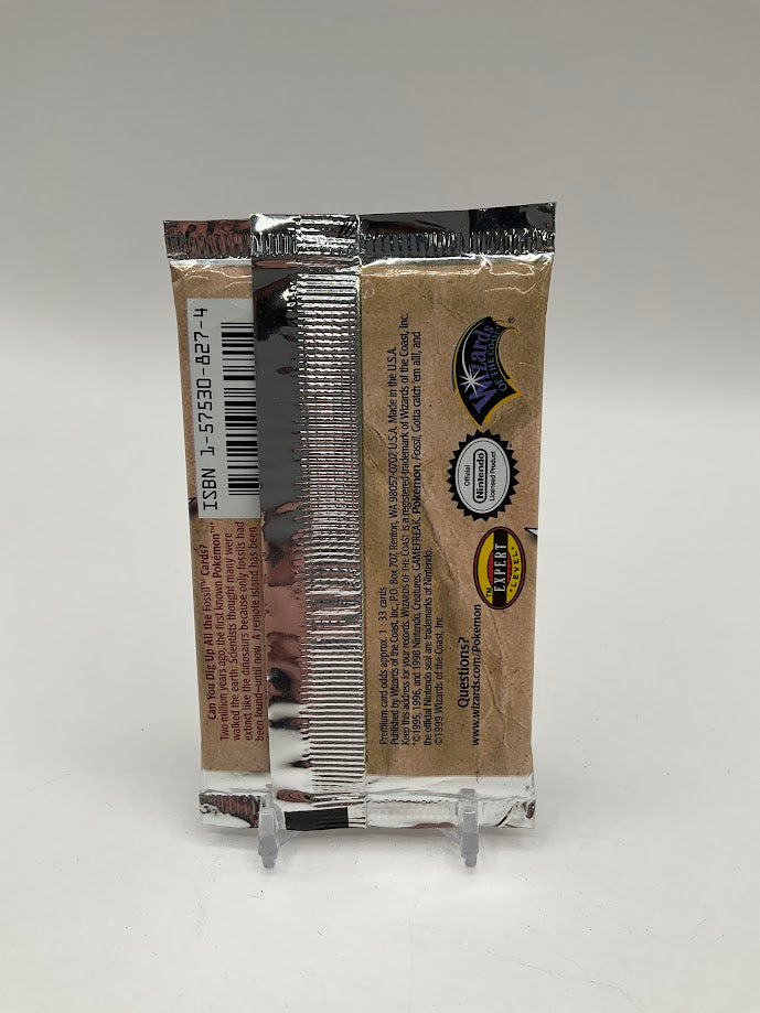 Pokemon Fossil Unlimited Zapdos Booster Pack