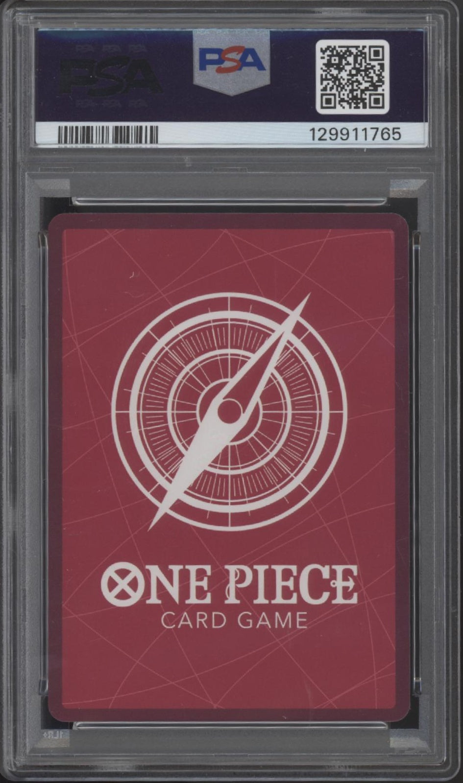 Ace & Newgate One Piece Card Game ST22 Black & White Alt Art #001 PSA 10