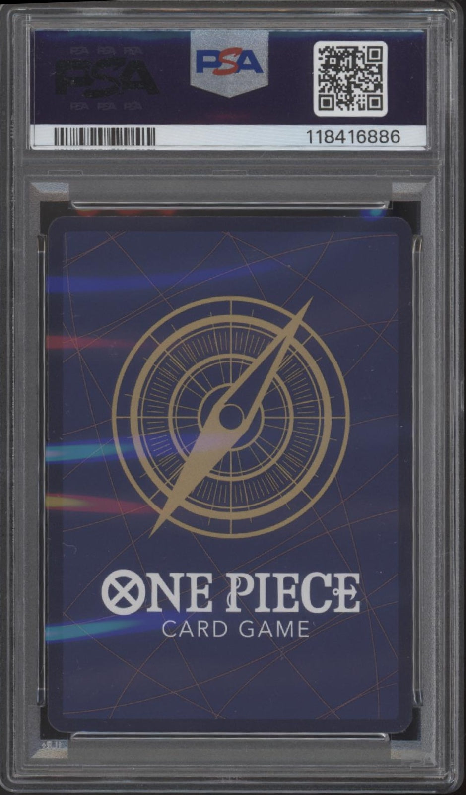 Franky One Piece Card Game Emperors in the New World Alt Art #072 PSA 10