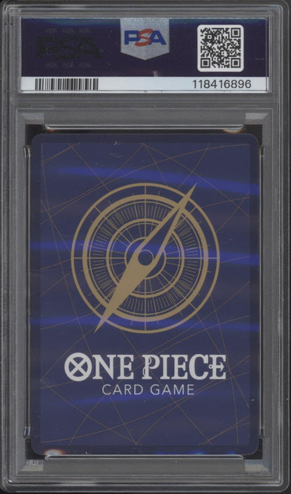 Sanji One Piece Card Game Wings of the Captain #119 PSA 10