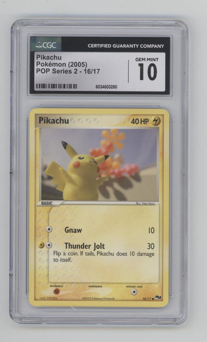 Pikachu Pokemon POP Series 2 #16 CGC 10 #2