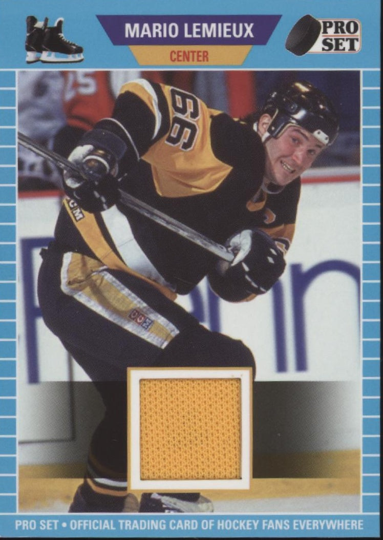 Mario Lemieux 2021 Leaf Pro Set Swatch #PSM-47
