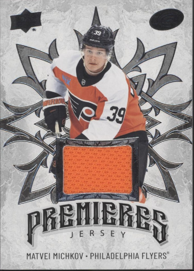 Matvei Michkov 2024-25 Upper Deck Ice Premieres Swatch #IPJ-42