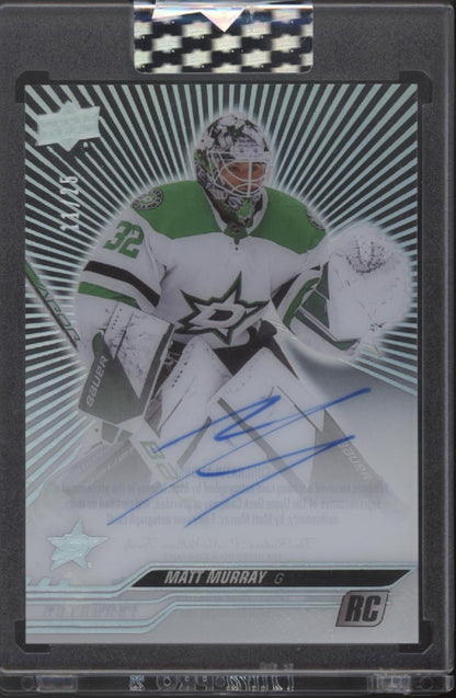 Matt Murray 2023-24 Upper Deck Clear Cut RC Auto 11/25 #CC-MY
