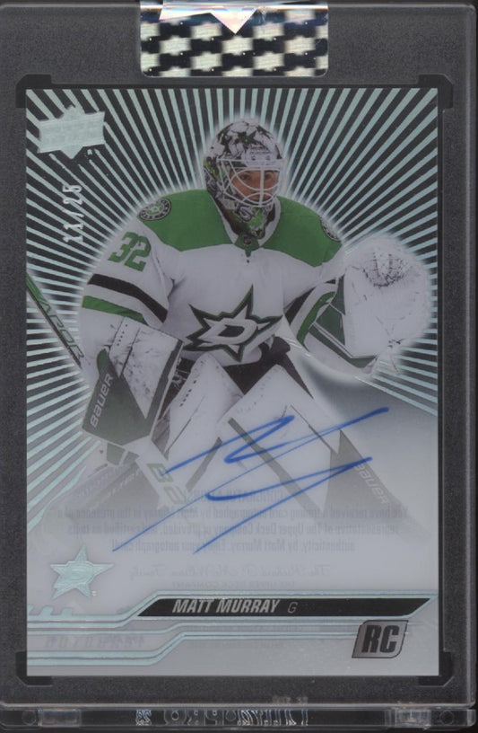 Matt Murray 2023-24 Upper Deck Clear Cut RC Auto 11/25 #CC-MY