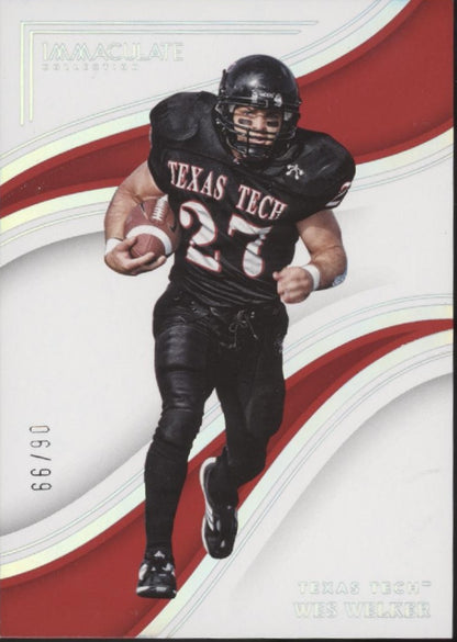 Wes Welker 2023 Panini Immaculate Collection 06/99 #50
