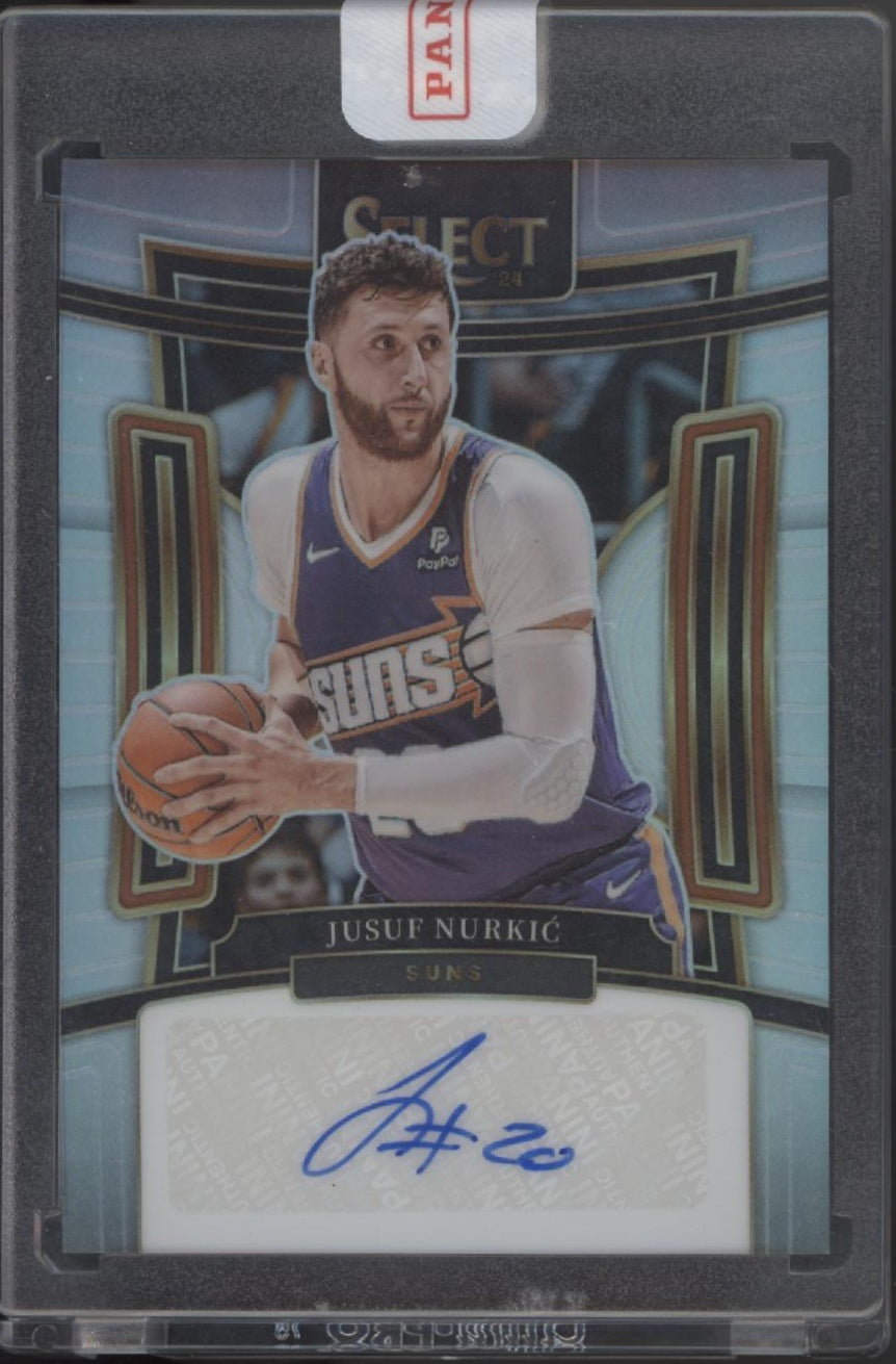 Jusuf Nurkic 2023-24 Panini Select Prizm Auto 099/249 #SS-NUR