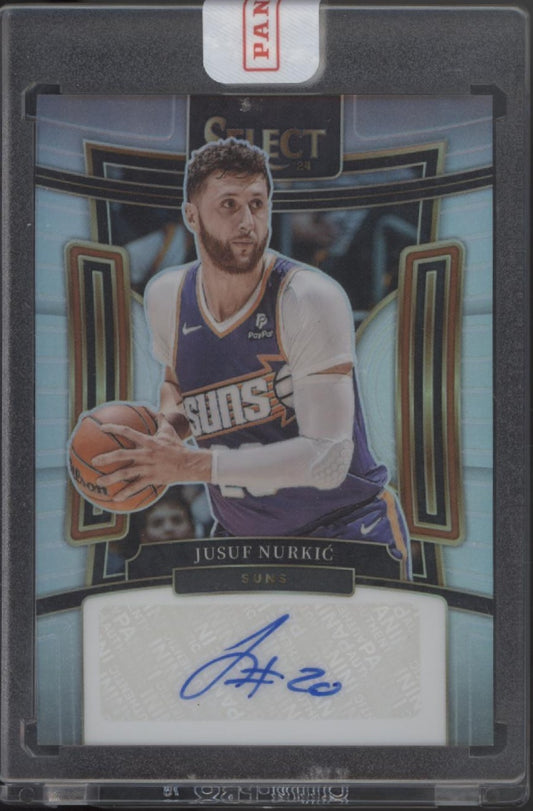 Jusuf Nurkic 2023-24 Panini Select Prizm Auto 099/249 #SS-NUR