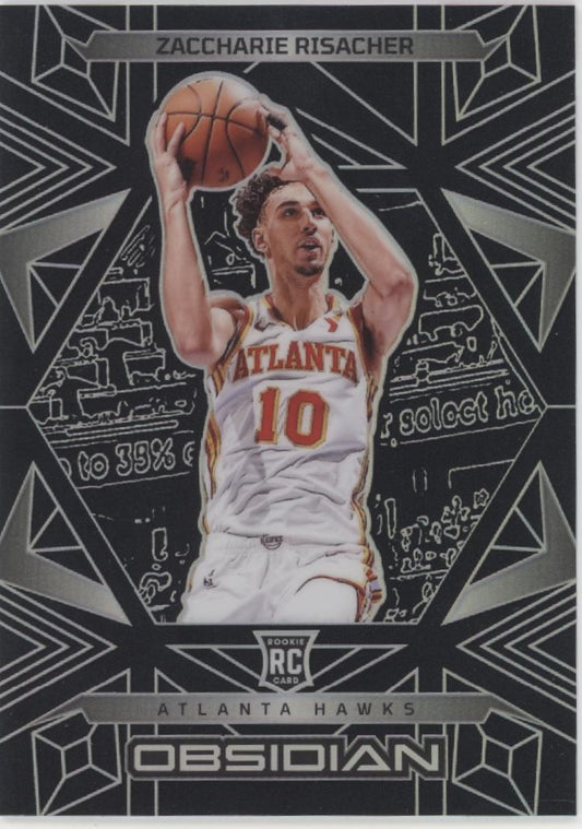 Zaccharie Risacher 2024-25 Panini Obsidian RC #176