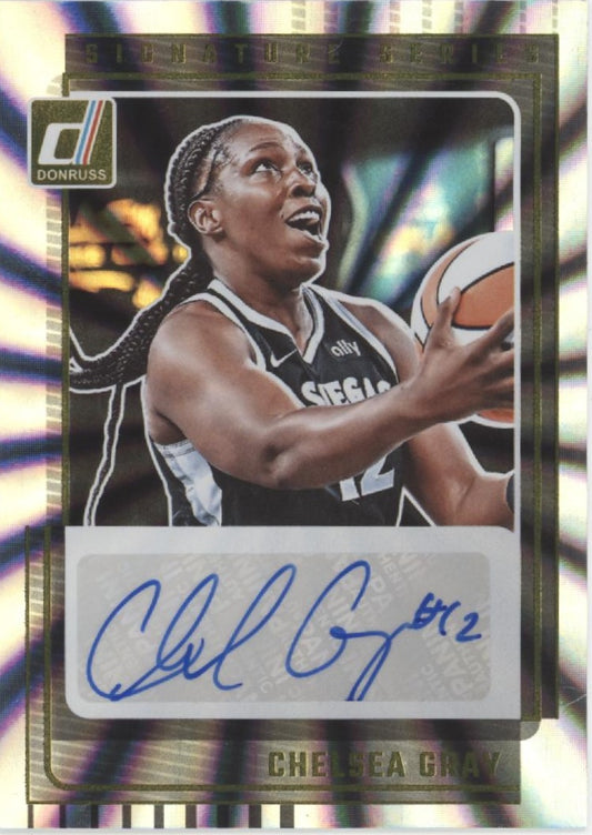 Chelsea Gray 2025 Panini WNBA Donruss Signature Series Auto #SS-CG