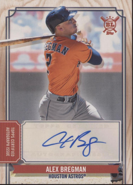Alex Bregman 2019 Topps Big League Auto #BLA-AB